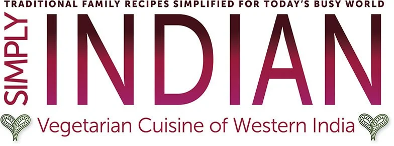 A red and white logo for indian cuisine of west virginia.