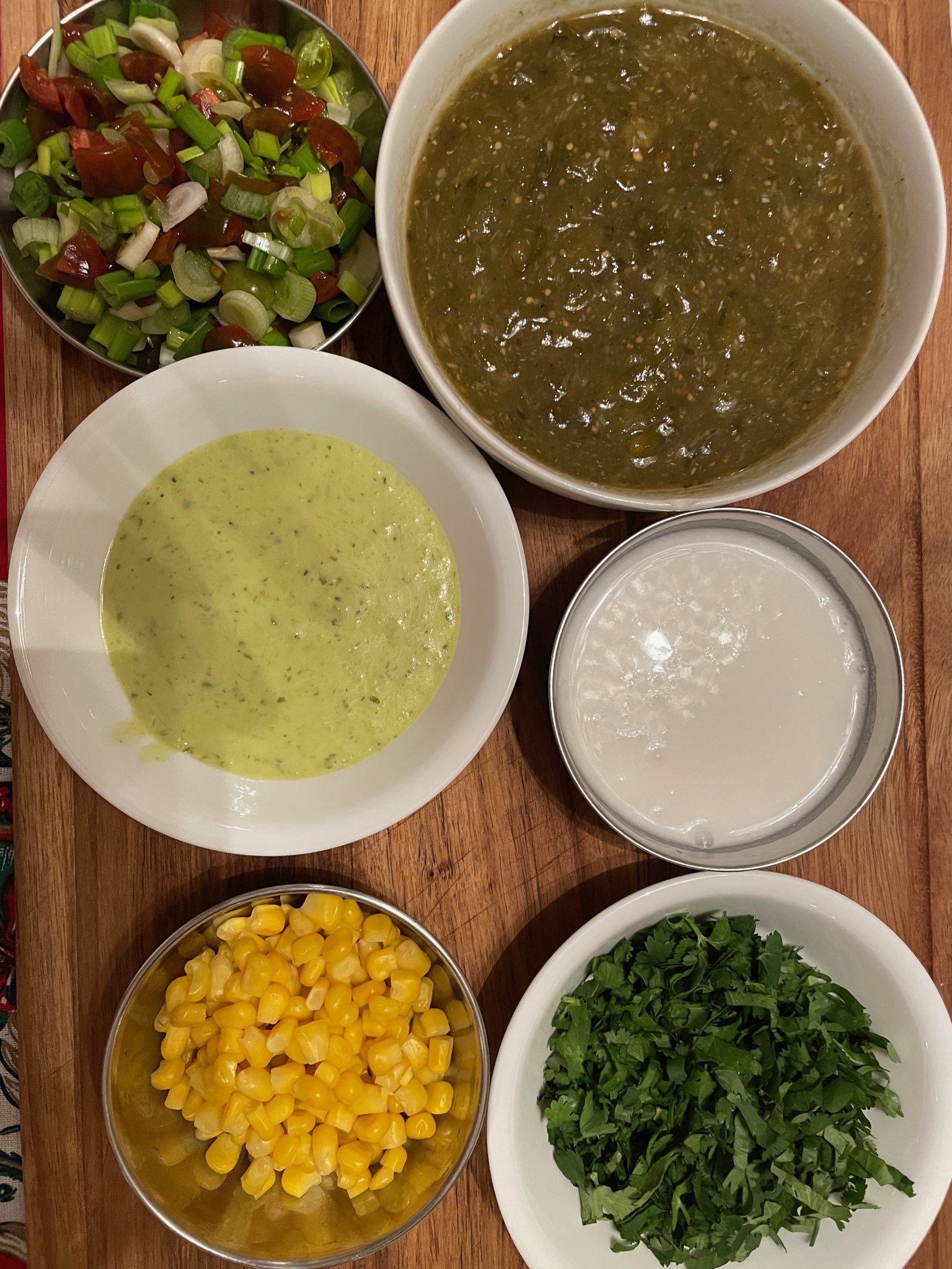 Ingredients for Vegan Enchilada